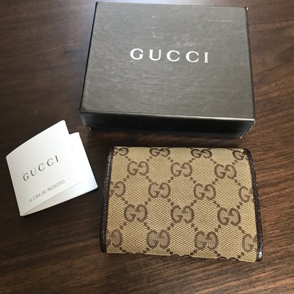 Gucci Bags Gucci Canvas Wallet Poshmark